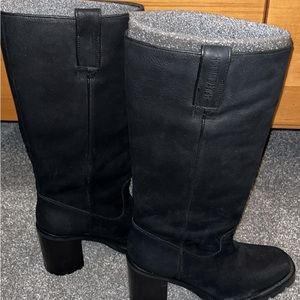 Harley-Davidson® Women's Channing 11-Inch Black Motorcycle Boots, D84695